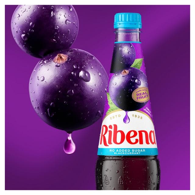 Ribena Blackcurrant Squash No Added Sugar 1.5L - gallery image 6