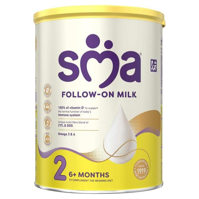 SMA Follow On Baby Milk Powder Formula 6-12 Months 800g - gallery image 1