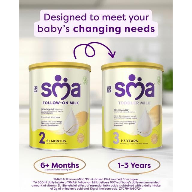 SMA Follow On Baby Milk Powder Formula 6-12 Months 800g - gallery image 6