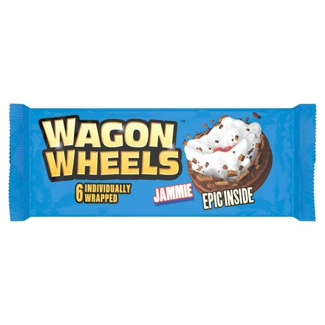 Wagon Wheels 6 Jammie Biscuits - gallery image 1
