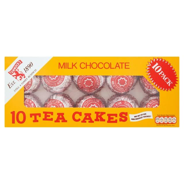 Tunnock's Milk Chocolate Teacakes Biscuits x10 - gallery image 1