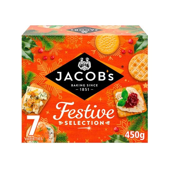Jacob's 7 x Biscuits for Cheese Variety Assortment 450g - gallery image 2