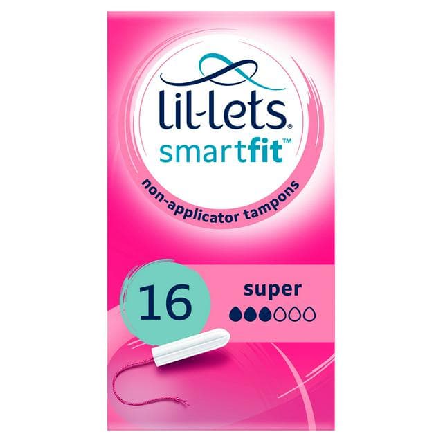 Lil-Lets Non Applicator Tampons, Super x16 - gallery image 1