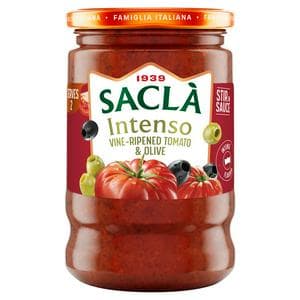 Sacla Stir In Olive & Tomato Sauce 190g