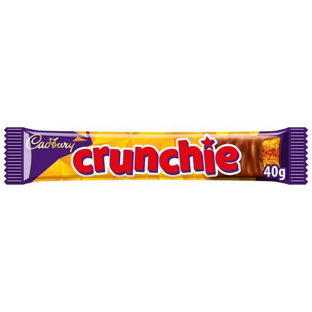 Cadbury Crunchie Chocolate Bar Single 40g - gallery image 1