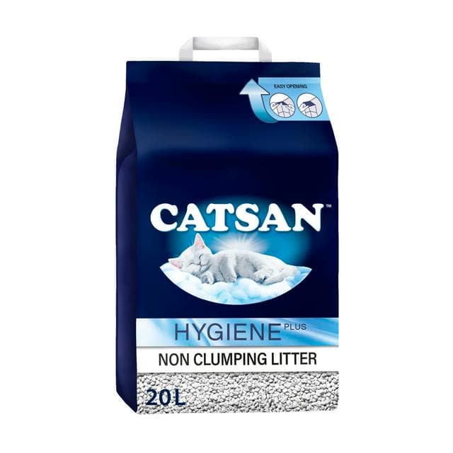 Catsan Hygiene Non Clumping Odour Control Cat Litter 20L - gallery image 1