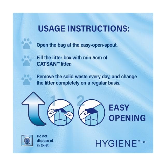 Catsan Hygiene Non Clumping Odour Control Cat Litter 20L - gallery image 5