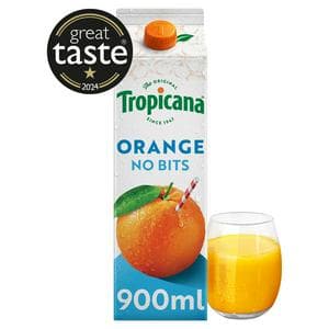 Tropicana Smooth Orange Fruit Juice 900ml