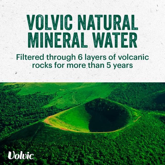Volvic Natural Bottled Mineral Still Water 6x1.5L - gallery image 2