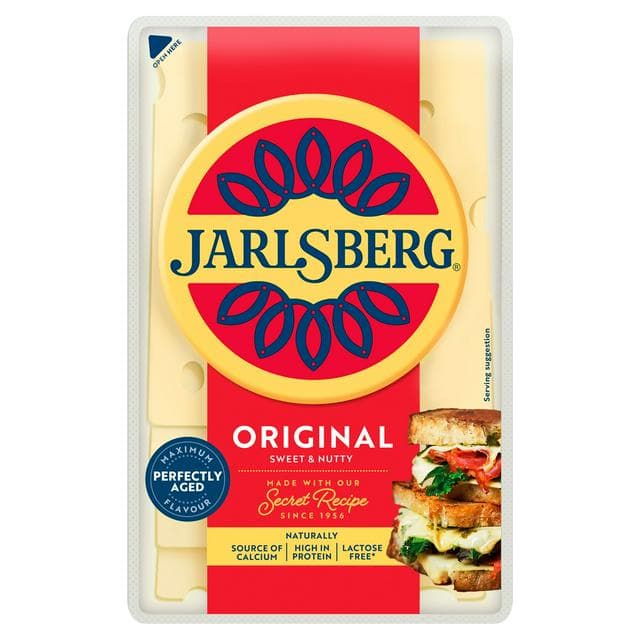 Jarlsberg Cheese Slices 160g - gallery image 1