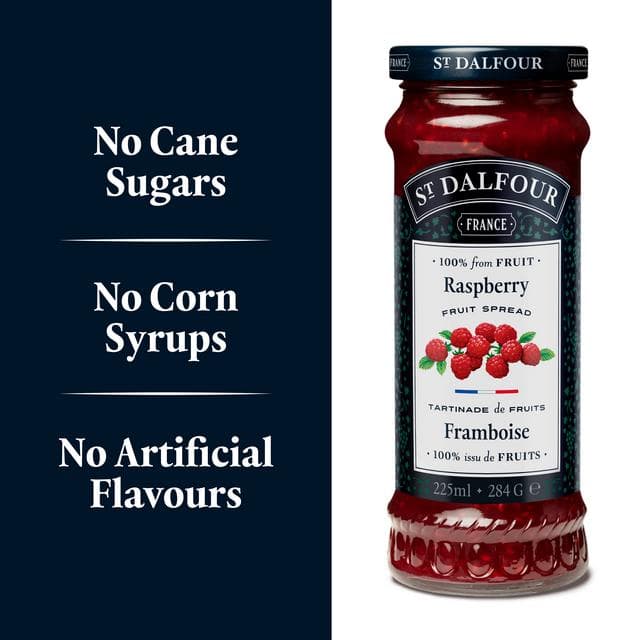 St Dalfour Raspberry Jam 284g - gallery image 3