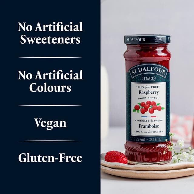 St Dalfour Raspberry Jam 284g - gallery image 4