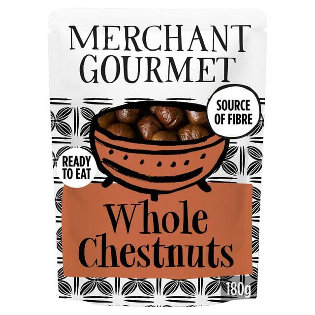 Merchant Gourmet Whole Chestnuts 180g - gallery image 1
