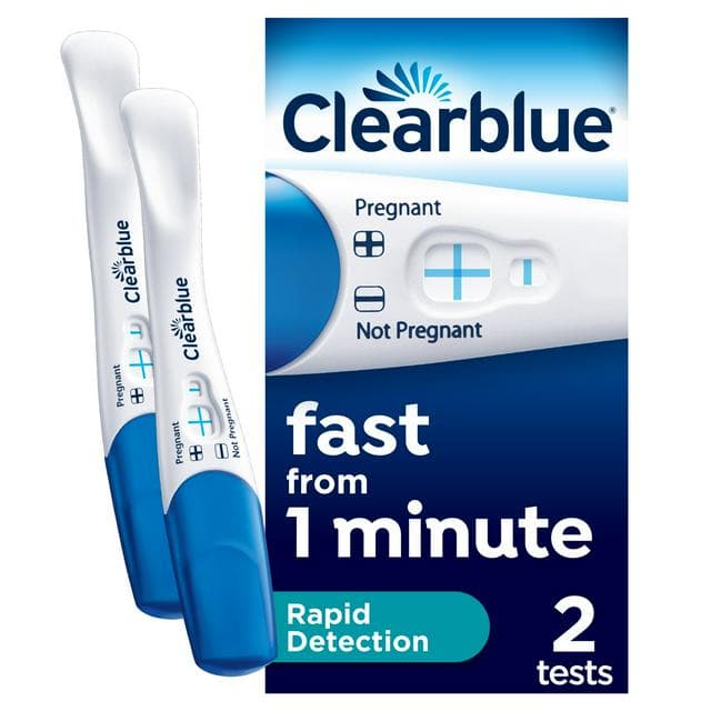 Clearblue Rapid Detection Pregnancy Test Kit x2 - gallery image 1