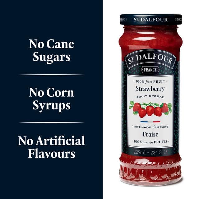 St Dalfour Strawberry Jam 284g - gallery image 2