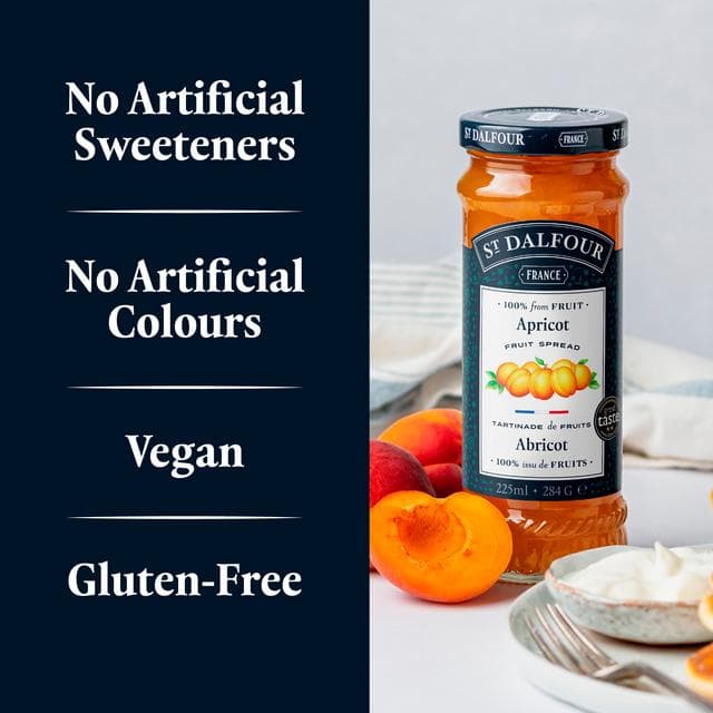 St Dalfour Apricot Jam 284g - gallery image 3