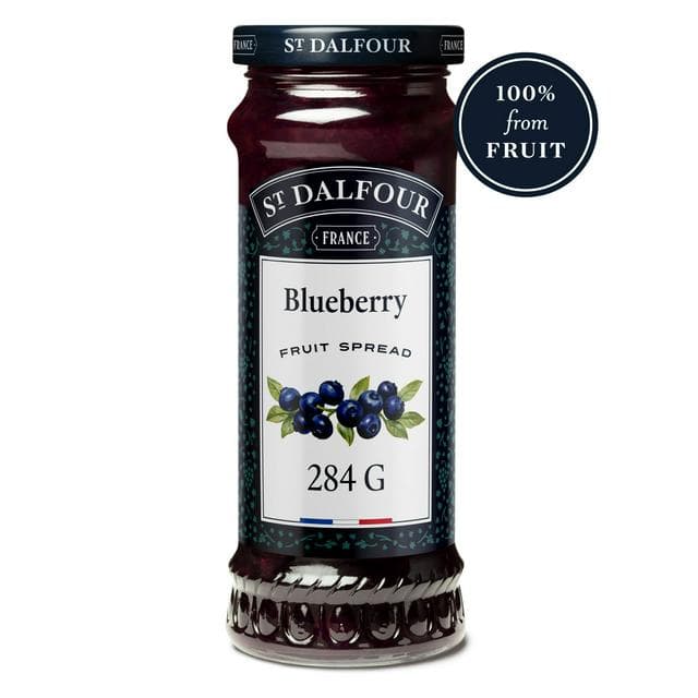 St Dalfour Blueberry Jam 284g - gallery image 1