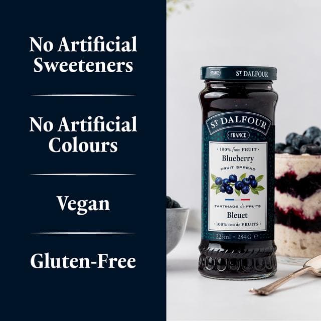 St Dalfour Blueberry Jam 284g - gallery image 3