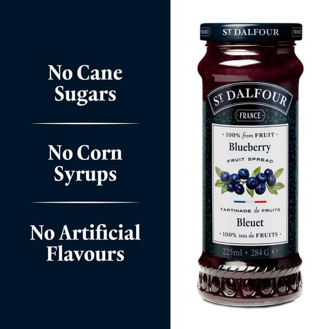 St Dalfour Blueberry Jam 284g - gallery image 4