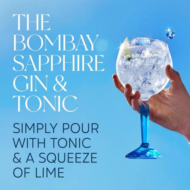 Bombay Sapphire London Dry Gin 70cl - gallery image 3