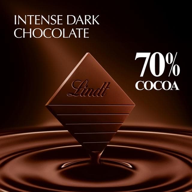 Lindt Excellence Dark 70% Cocoa Chocolate Bar 100g - gallery image 2
