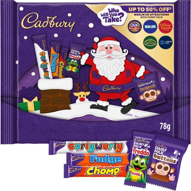 Cadbury 78g Chocolate Christmas Selection Box - gallery image 2