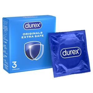 Durex Originals 3 x Extra Safe Condoms