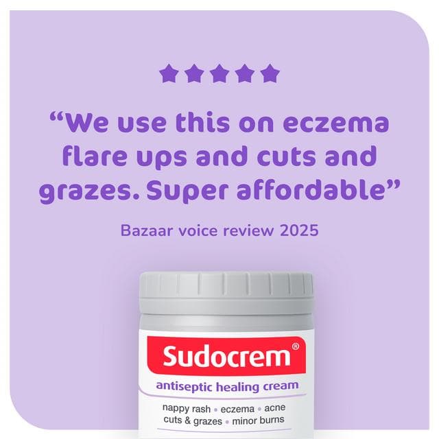 Sudocrem Antiseptic Cream Nappy Rash, Acne Spots, Eczema & First Aid 250g - gallery image 5