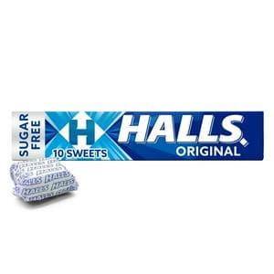 Halls 32g Original Sugar Free Lozenges Roll