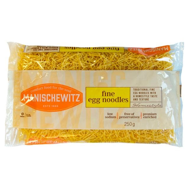Manischewitz Egg Noodles, Fine 250g - gallery image 1