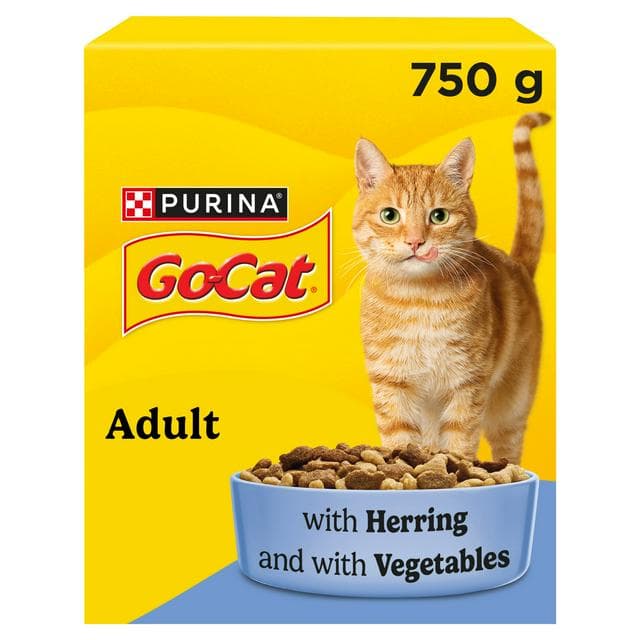 GO-CAT 750g Herring with Vegetables Dry Cat Food - gallery image 1
