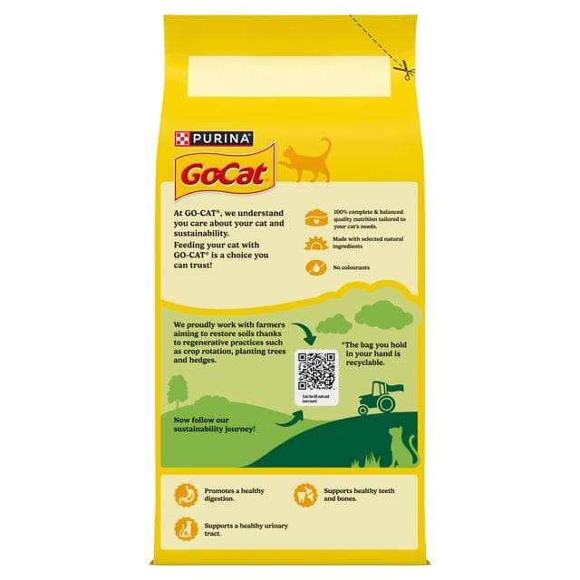 GO-CAT 2kg Herring with Vegetables Dry Cat Food - gallery image 2