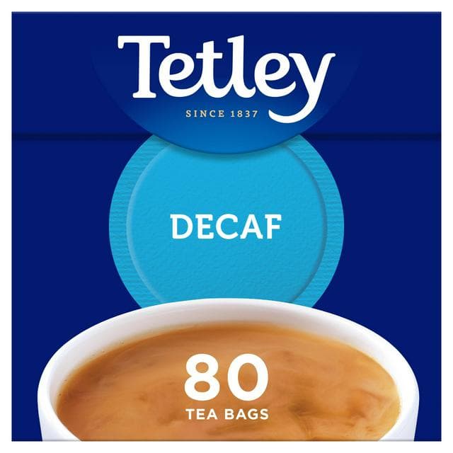 Tetley Everyday Tea Bags Decaffeinated x80 250g - gallery image 1