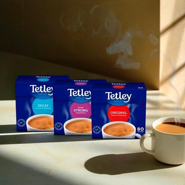 Tetley Everyday Tea Bags Decaffeinated x80 250g - gallery image 2