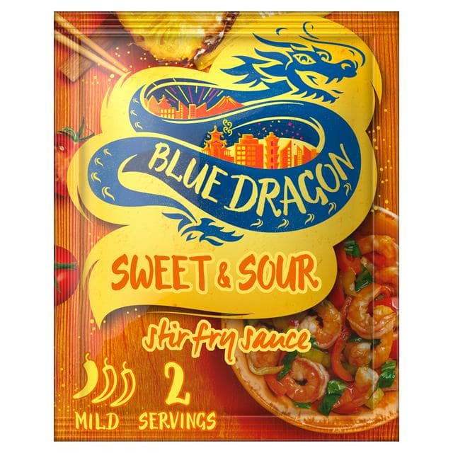 Blue Dragon Sweet & Sour Stir Fry Sauce 120g - gallery image 1