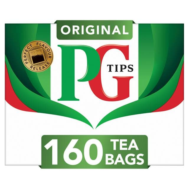 PG Tips Original Tea Bags x160 464g - gallery image 1