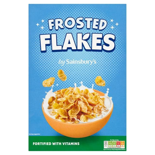 Sainsbury's Frosted Flakes Cereal 500g - gallery image 1