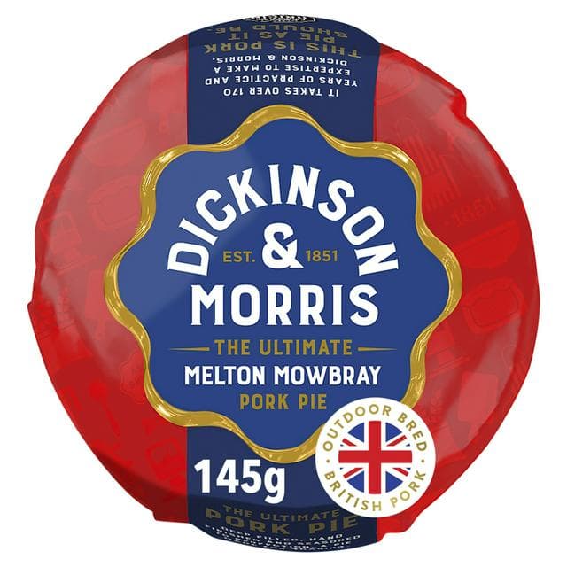 Dickinson & Morris Melton Mowbray Pork Pie 145g - gallery image 1