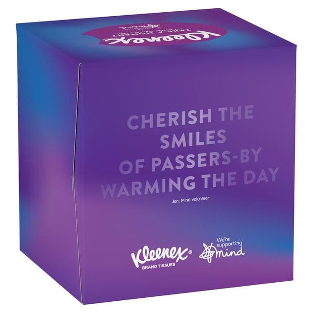 Kleenex Collection Tissues Cube Single Box 48 Sheets - gallery image 3