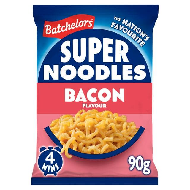 Batchelors Super Noodles, Bacon 90g - gallery image 1
