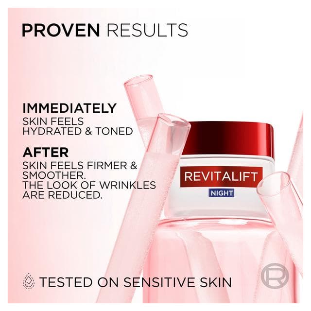 L'Oreal Paris Revitalift Anti Wrinkle Night Cream  50ml - gallery image 5