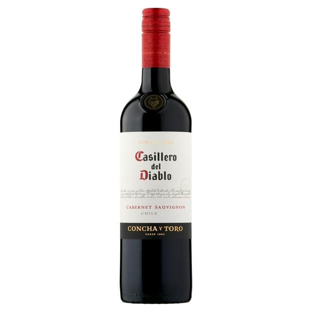 Casillero Del Diablo Cabernet Sauvignon Red Wine 75cl - gallery image 1