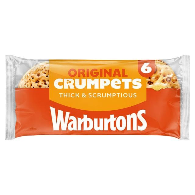 Warburtons Crumpets x6 - gallery image 1