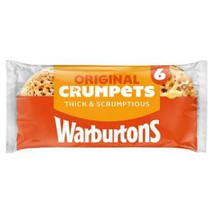 Warburtons Crumpets x6