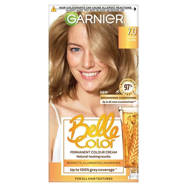 Garnier Belle Color Natural Permanent Hair Dye Dark Blonde 7 - gallery image 1