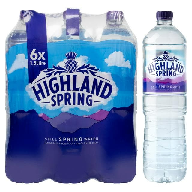 Highland Spring Still Water 6x1.5L - gallery image 1