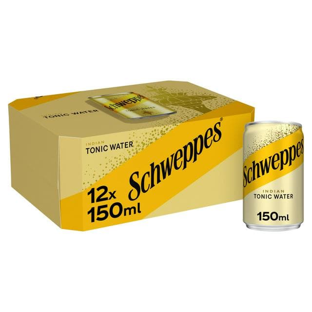 Schweppes Tonic Water 12x150ml - gallery image 1