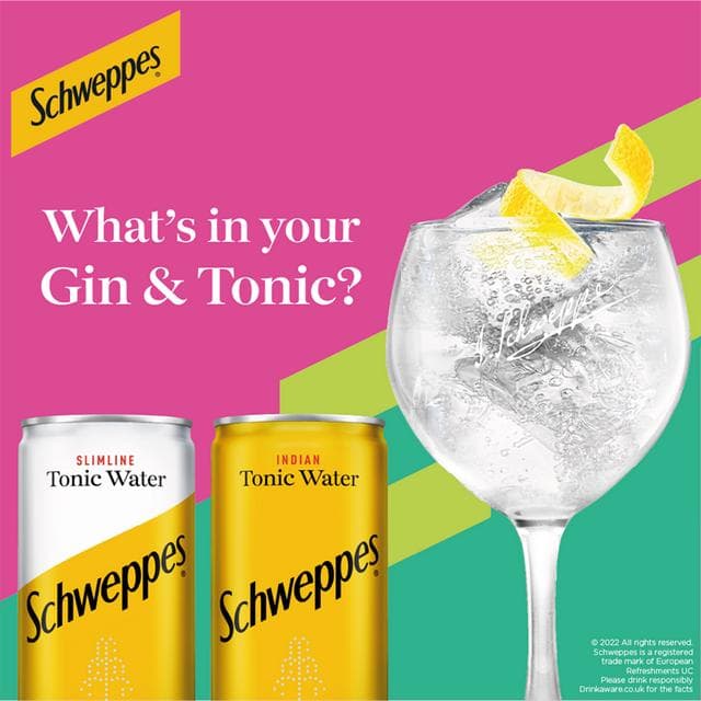 Schweppes Tonic Water 12x150ml - gallery image 3