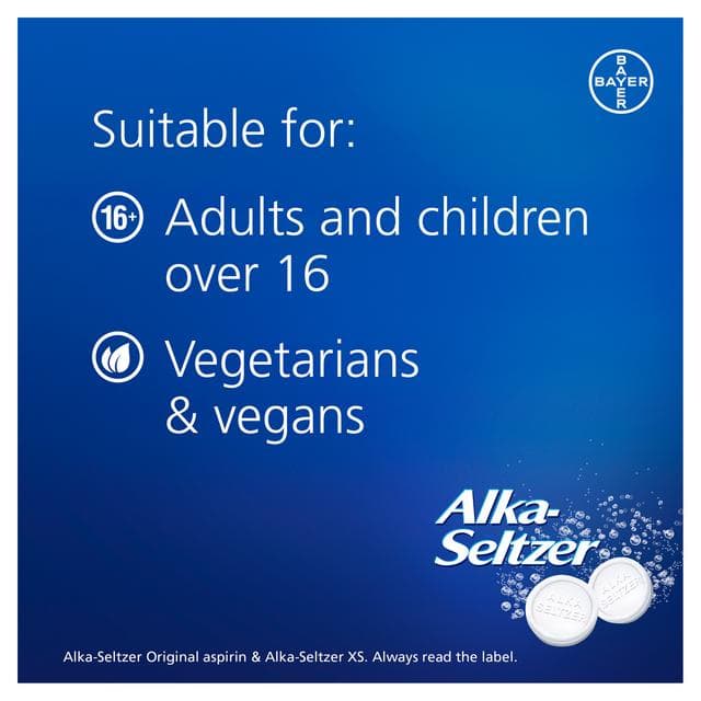 Alka Seltzer Original Pain Relief Tablets x20 - gallery image 4