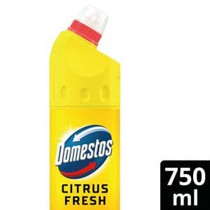 Domestos Citrus Fresh Thick Bleach Toilet & Multipurpose Cleaner 750ml
